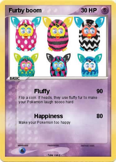 Pokemon Furby boom