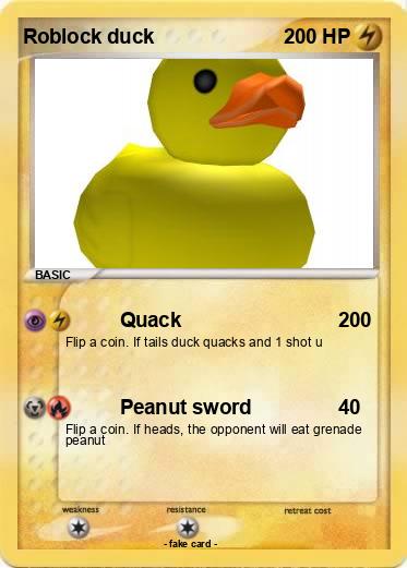 Pokemon Roblock duck