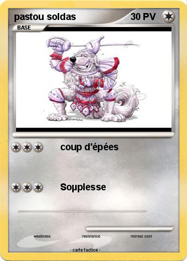 Pokemon pastou soldas