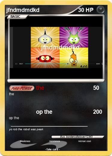 Pokemon jfndmdmdkd