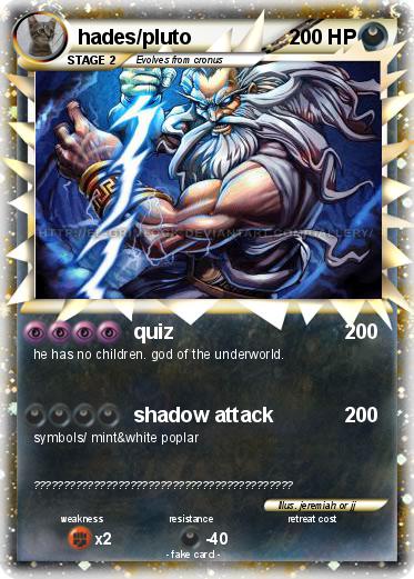 Pokemon hades/pluto