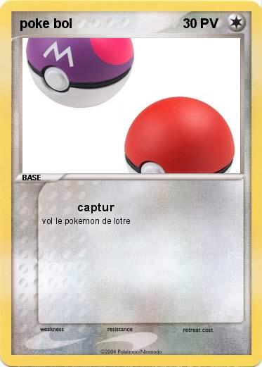 Pokemon poke bol