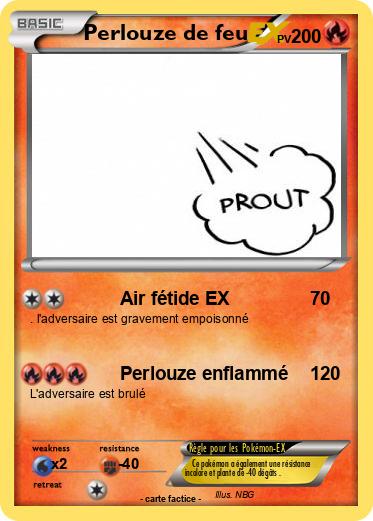Pokemon Perlouze de feu