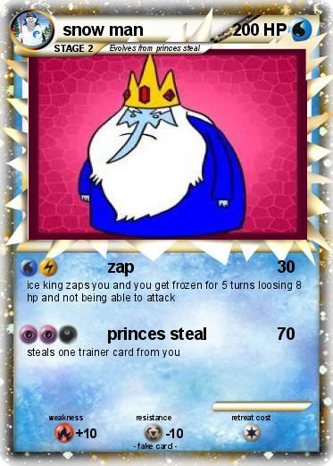 Pokemon snow man