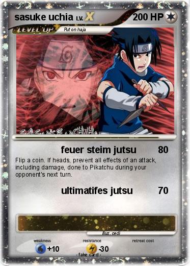 Pokemon sasuke uchia