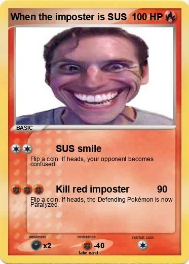 Pokemon When the imposter is SUS