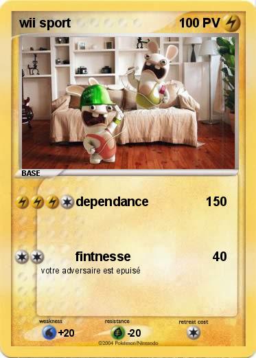 Pokemon wii sport