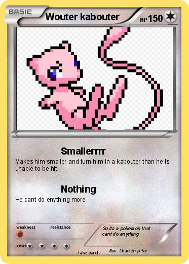 Pokemon Wouter kabouter
