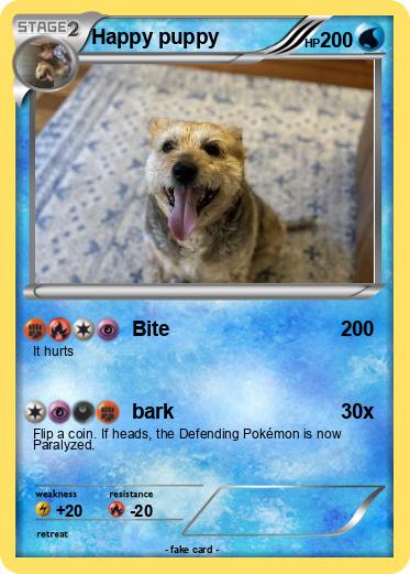 Pokemon Happy puppy