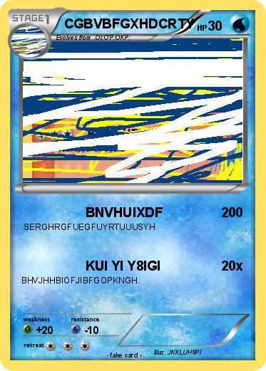 Pokemon CGBVBFGXHDCRTY