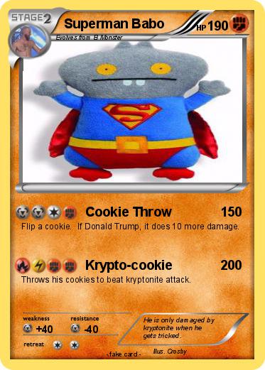 Pokemon Superman Babo