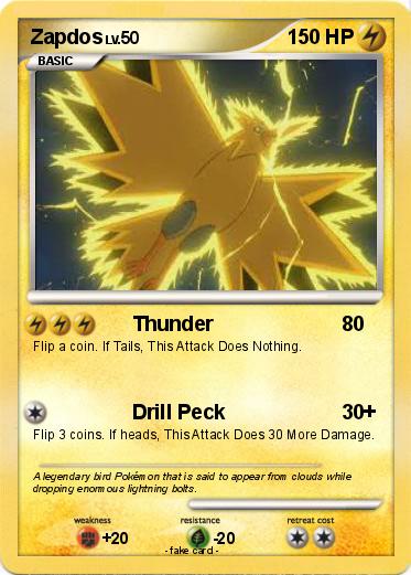 Pokemon Zapdos