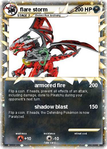 Pokemon flare storm
