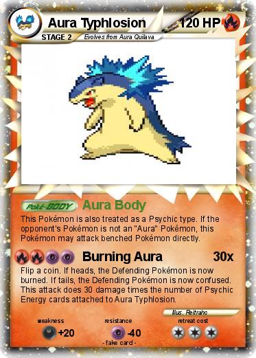 Pokemon Aura Typhlosion