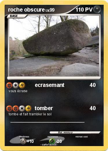 Pokemon roche obscure