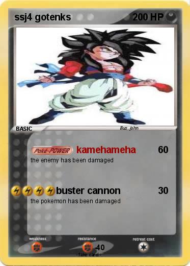 Pokemon ssj4 gotenks