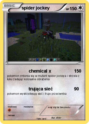 Pokemon spider jockey