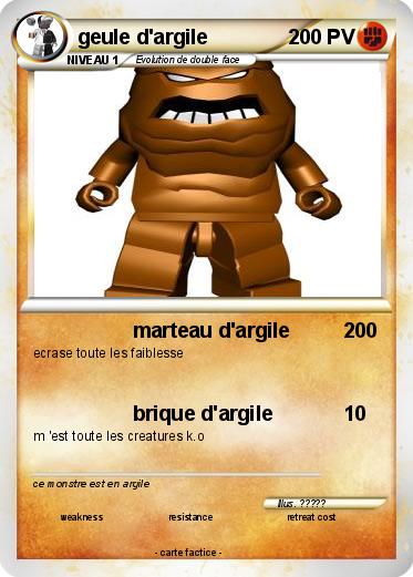 Pokemon geule d'argile