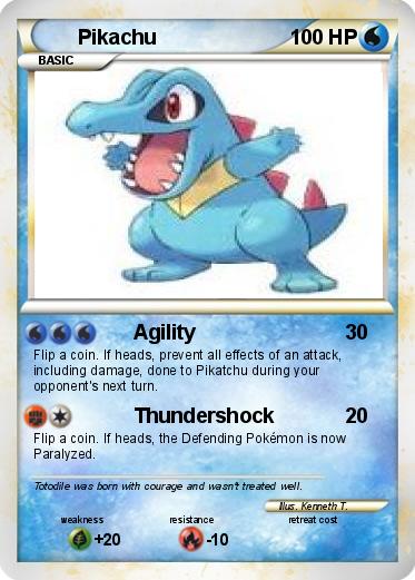 Pokemon Totodile          Lv. 5