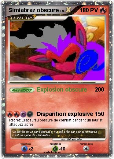 Pokemon Simiabraz obscure