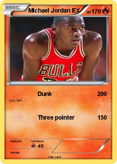 Pokemon Michael Jordan EX