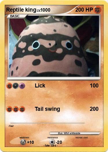 Pokemon Reptile king