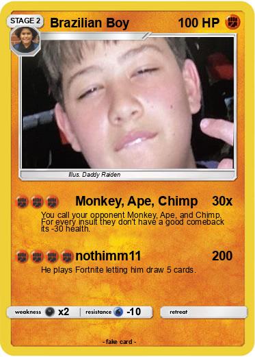 Pokemon Brazilian Boy