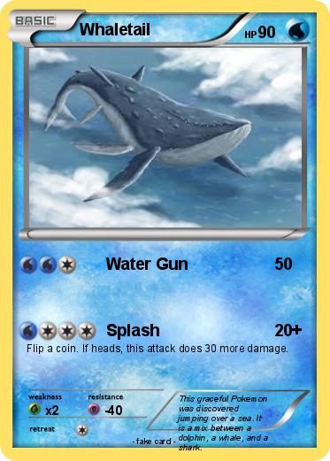 Pokemon Whaletail