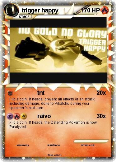 Pokemon trigger happy