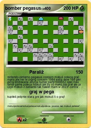 Pokemon bomber pegasus