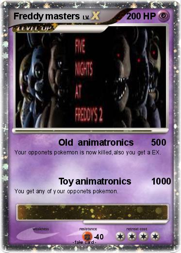 Pokemon Freddy masters