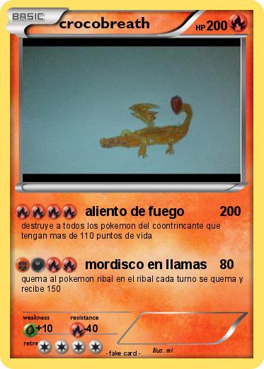Pokemon crocobreath