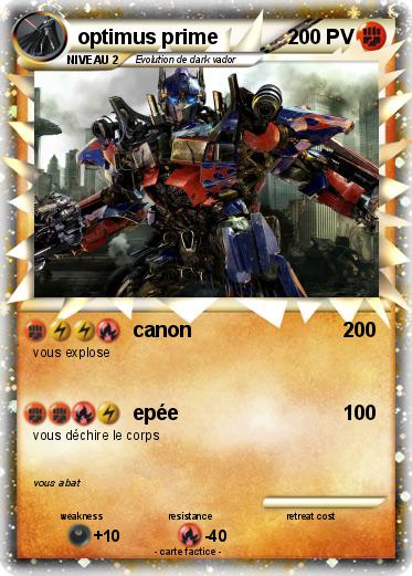 Pokemon optimus prime