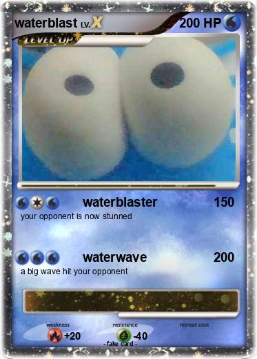 Pokemon waterblast