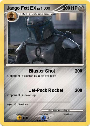 Pokemon Jango Fett EX