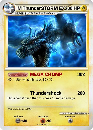 Pokemon M ThunderSTORM EX