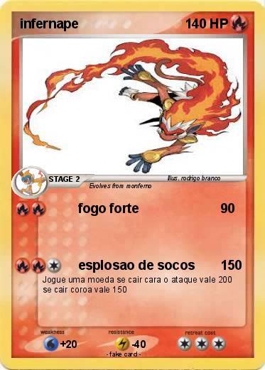 Pokemon infernape
