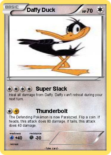Pokemon Daffy Duck
