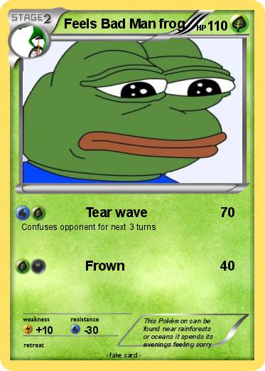 Pokemon Feels Bad Man frog