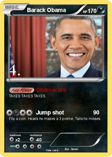 Pokemon Barack Obama