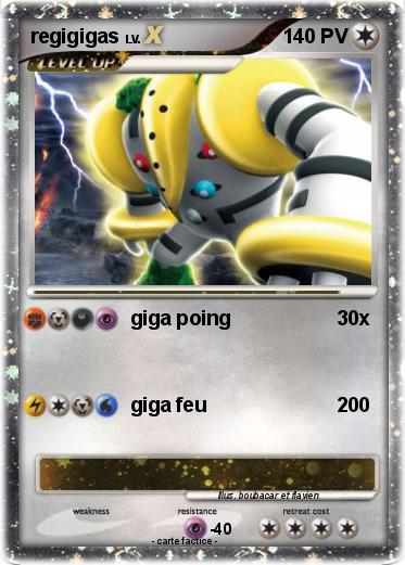 Pokemon regigigas