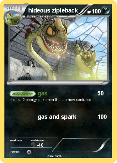 Pokemon hideous zipleback