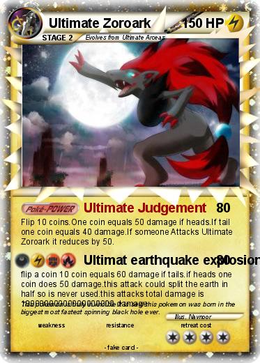 Pokemon Ultimate Zoroark