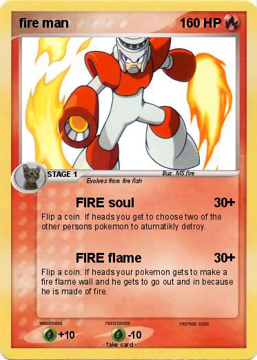 Pokemon fire man