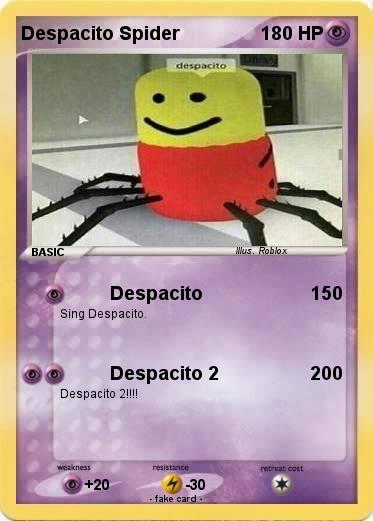Pokemon Despacito Spider