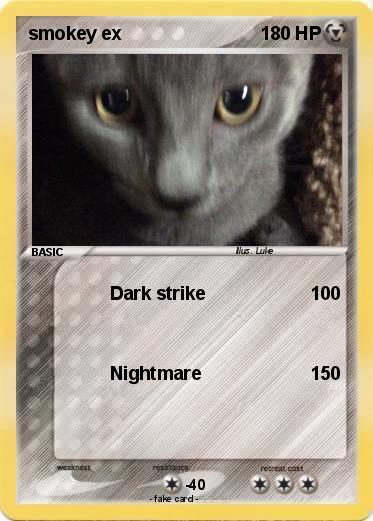Pokemon smokey ex