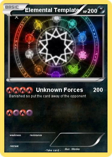 Pokemon Elemental Template