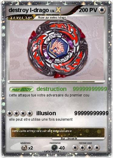 Pokemon destroy l-drago