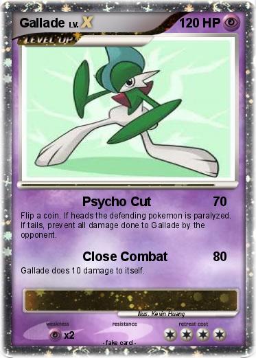 Pokemon Gallade
