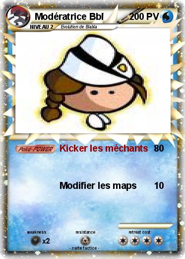 Pokemon Modératrice Bbl